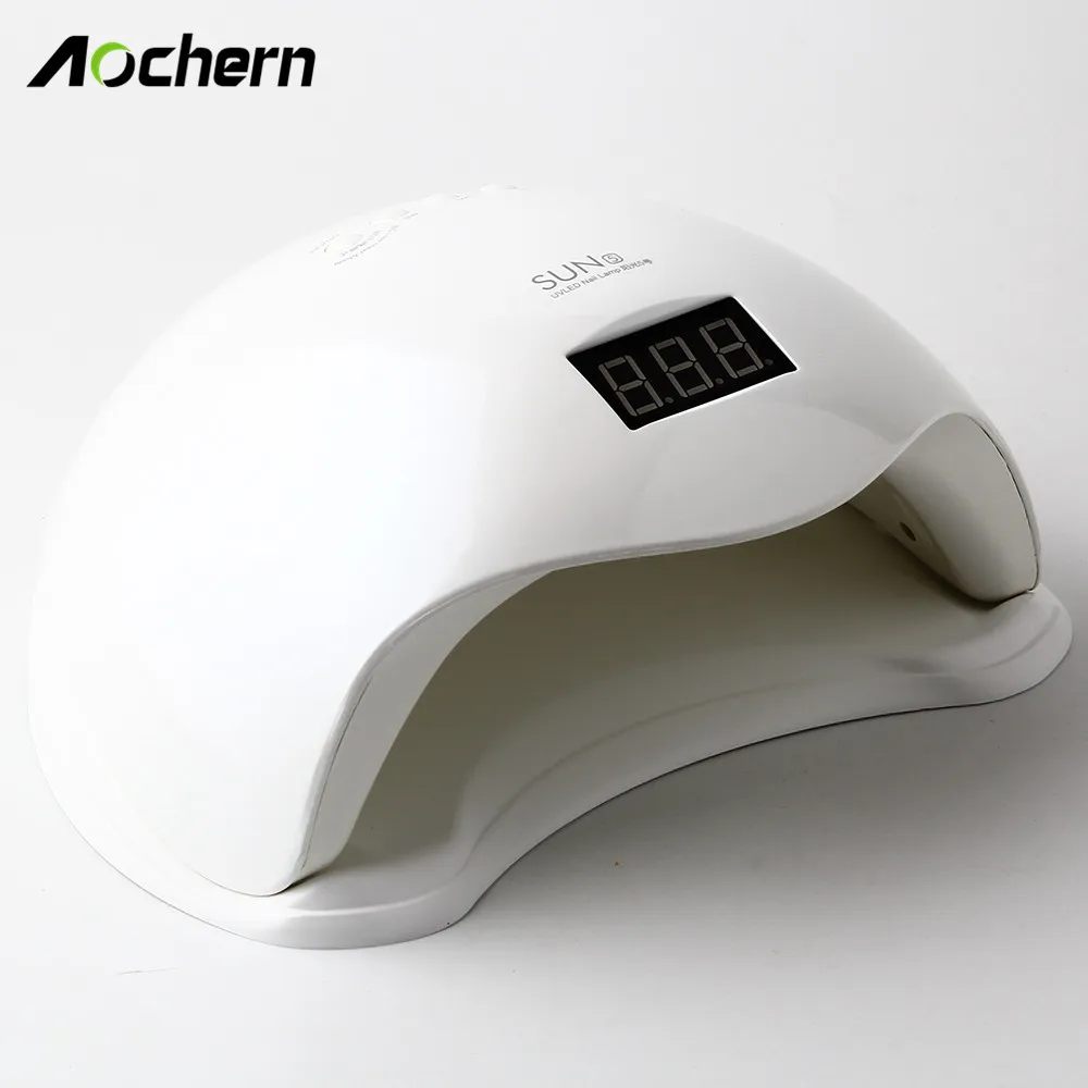 

SUN5 48W LED UV lamp for nails Nail Dryer Gel Polish Machine with Bottom LCD Timer display Lamp for gel varnish