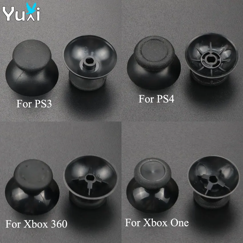 YuXi 2 шт. аналоговый джойстик для Sony PS3 PS4 Microsoft Xbox 360 One joypad ручка контроллера Caps |