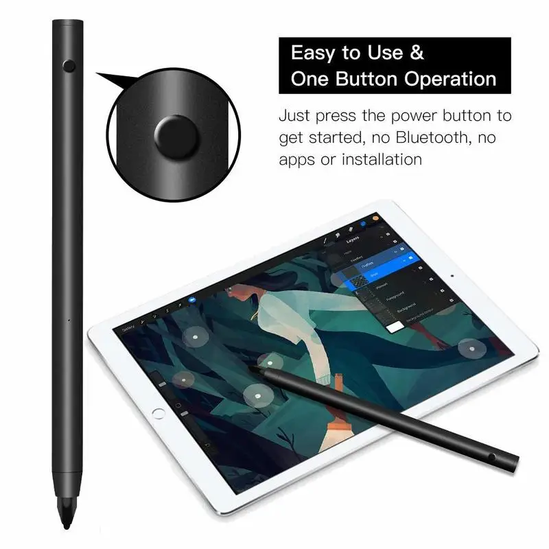 

Stylus Touch Pen Adjustable Fine Point Stylus Providing Writing and Drawing Experience for IPad/iPhone/Android/ipad Pencil Iphad