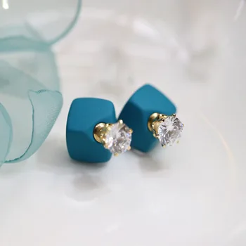 

Designer handmade Square earrings