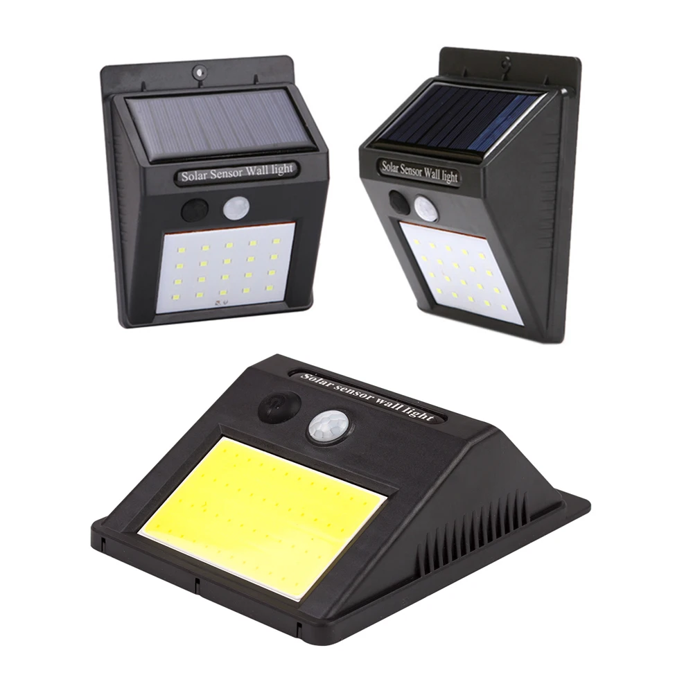 

Solar Lamp PIR Motion Sensor Wall Light Outdoor Waterproof Solar Light Energy Saving Street Yard Path Home Garden Security Lamp