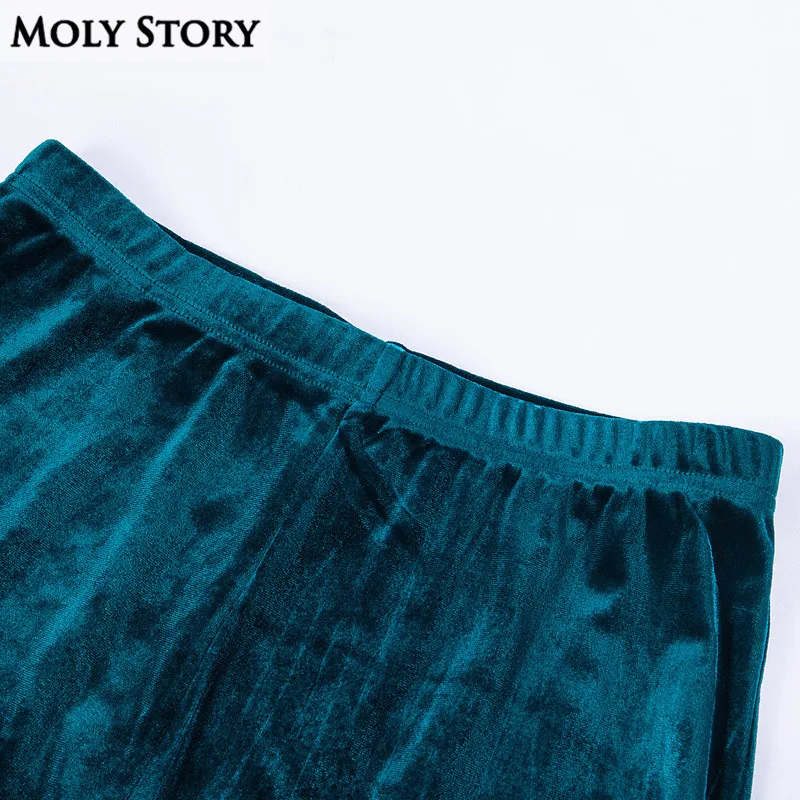 Hot Sexy High Waist Velvet Shorts Women Ruffle Booty Shorts Disco Club Short Clubwear Dance Short