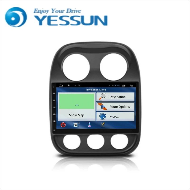 Clearance YESSUN For Jeep Compass 2011~2016 Android Car Navigation GPS HD Touch Screen Stereo Player Multimedia Audio Video Radio Navi 3 Clearance YESSUN For Jeep Compass 2011~2016 Android Car Navigation GPS HD Touch Screen Stereo Player Multimedia Audio Video Radio Navi 3