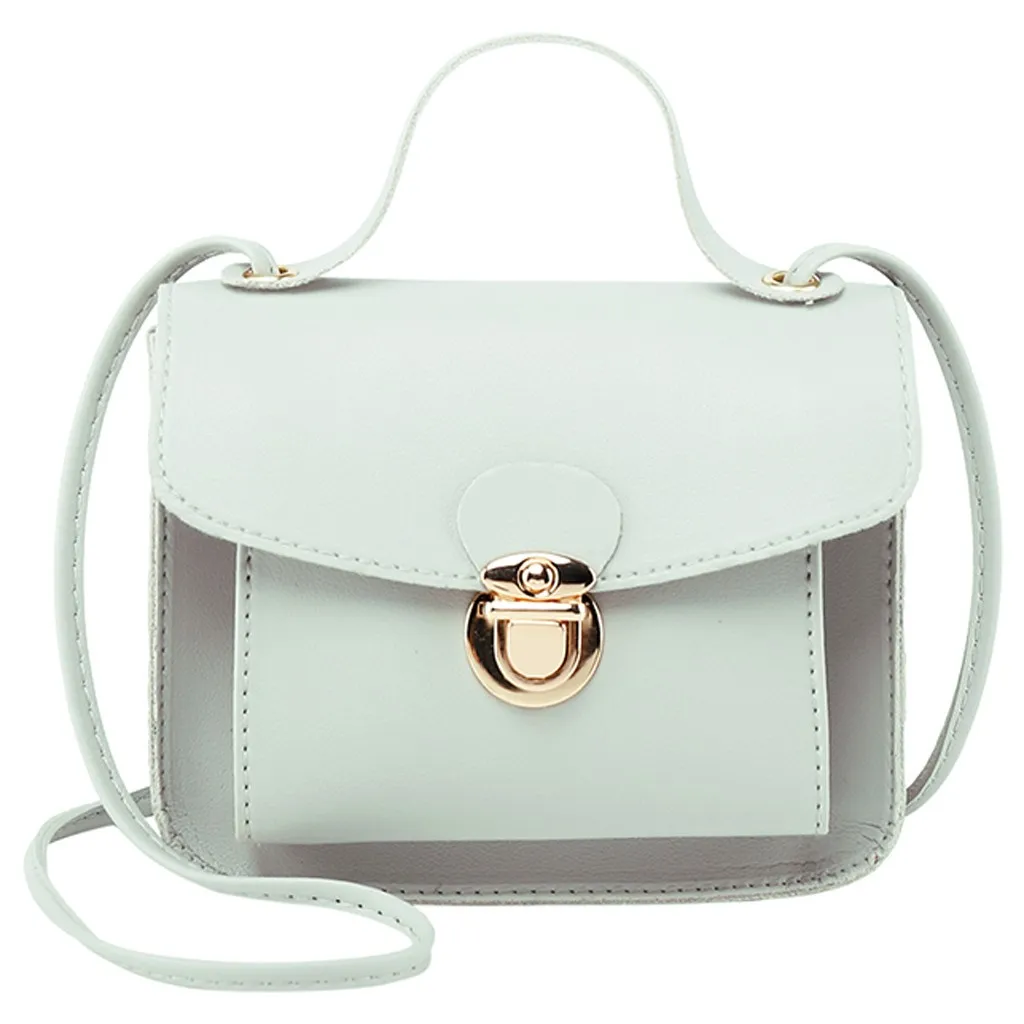 المرأة حقيبة ساع امرأة حقيبة 2018 الماركات الشهيرة النساء أزياء بلون غطاء قفل الكتف Crossbody الهاتف حقيبة شاطئية كيس # N