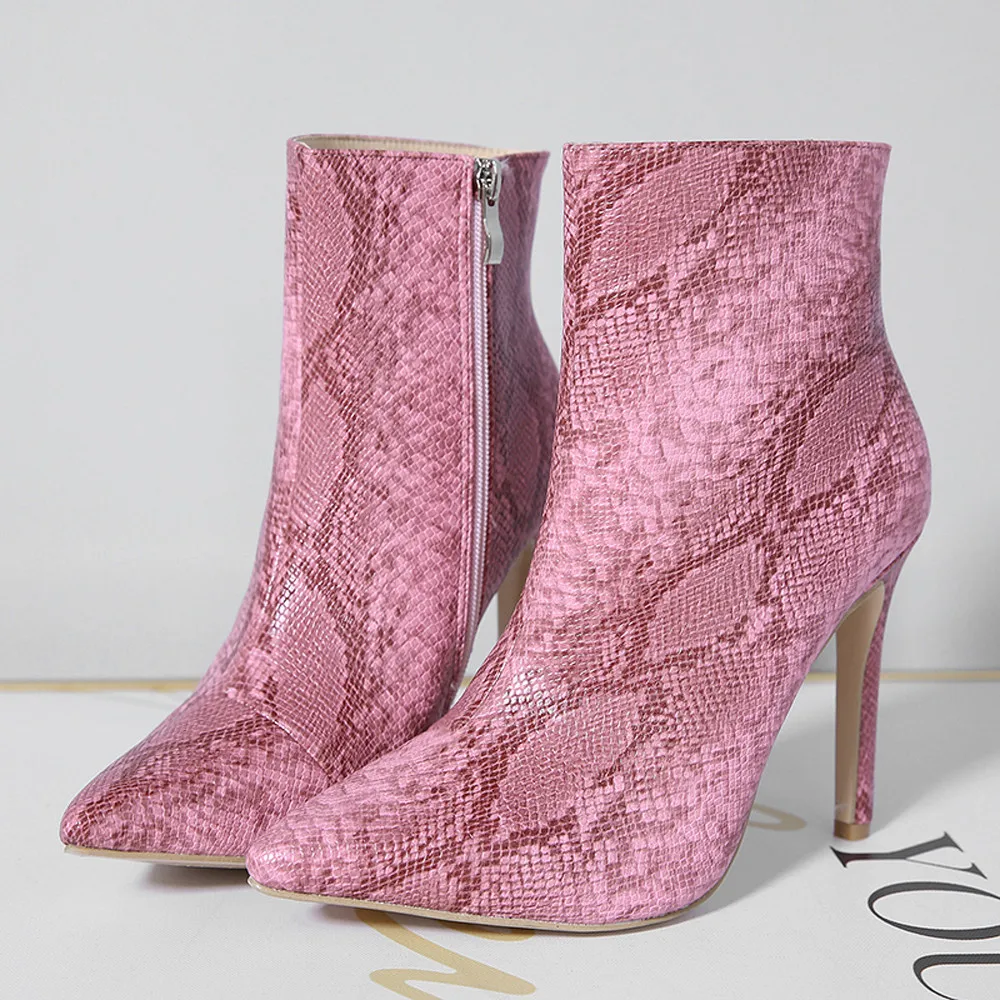 pointed toe stiletto booties