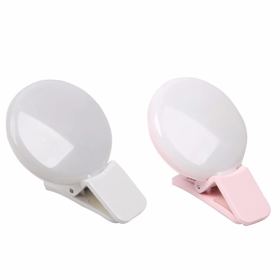 2017 Новый мини селфи Портативный вспышка светодиодный светильник фото камера