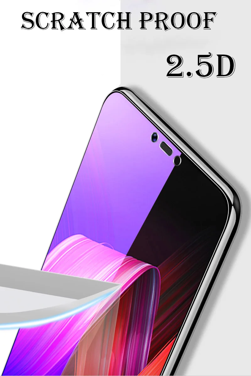 Защита от синего излучения 2.5D для vivo X21I Y93 Y81S Y97 Z3I Z3 закаленное стекло защитная