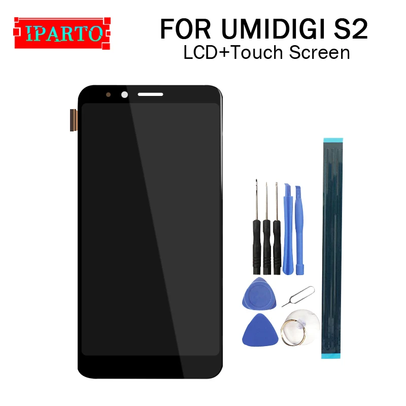 6 0 дюймовый UMIDIGI S2 ЖК дисплей + кодирующий преобразователь сенсорного экрана в