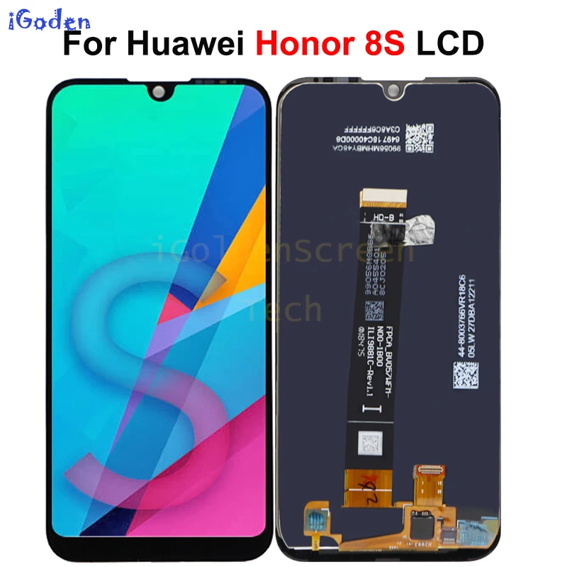 

For Huawei Honor 8S LCD Display and Touch Screen Assembly Repair Parts With Tools And Adhesive For Huawei Honor 8S Phone