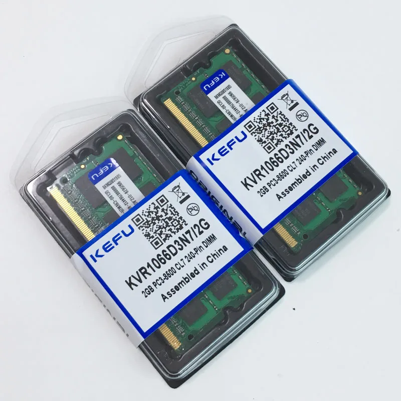 Prix NOUVEAU 2X2 GB DDR3 PC3 8500 1066 mhz Ordinateur Portable Mémoire RAM sodimm 204 pin Portable MÉMOIRE 2G 1066 MHZ faible densité livraison gratuite
