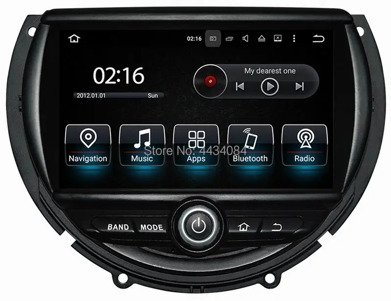Ouchuangbo car multimedia gps audio for mini cooper 2014 2015 support wifi 4GB RAM android 8.0 aux