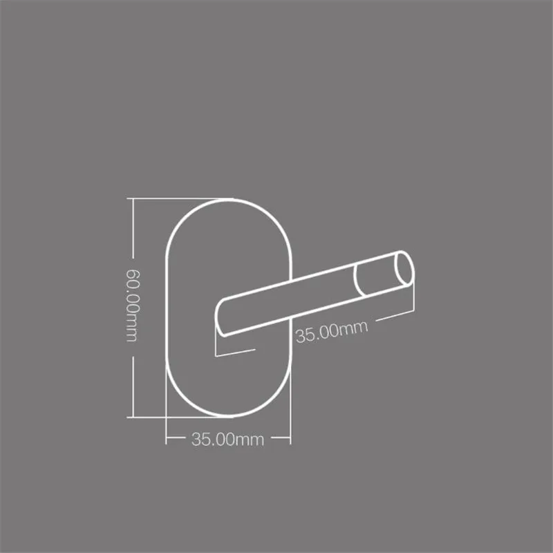 3Piece Xiaomi Mijia HL Little Adhesive Multi-function HooksWall Mop Hook Strong Bathroom bedroom Kitchen Wall Hooks 3kg max loa (8)
