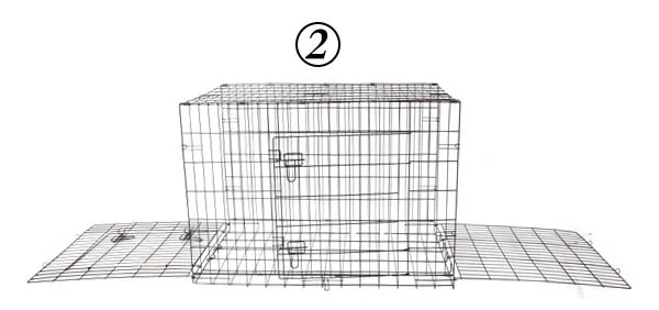 Универсальная клетка для питомцев, Проволочная Складная Клетка для питомцев, собак, кошек, железная клетка, чемодан для упражнений, манеж, клетка для питомцев, 4 размера, высокое качество