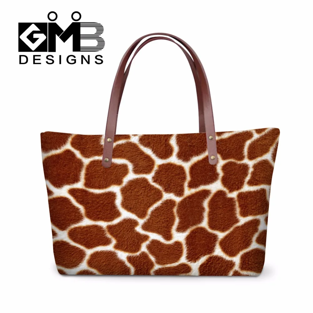 Us 25 99 43 Off Leopard Clear Tote Handbags For S Personalized Shoulder Bags Women Lady Animal Cow Print Female Messenger Bag In