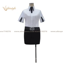Kisstyle Moda Steins puerta Moeka Kiriyu COS Ropa Cosplay Traje de Uniforme, Modificado Para Requisitos Particulares Aceptado