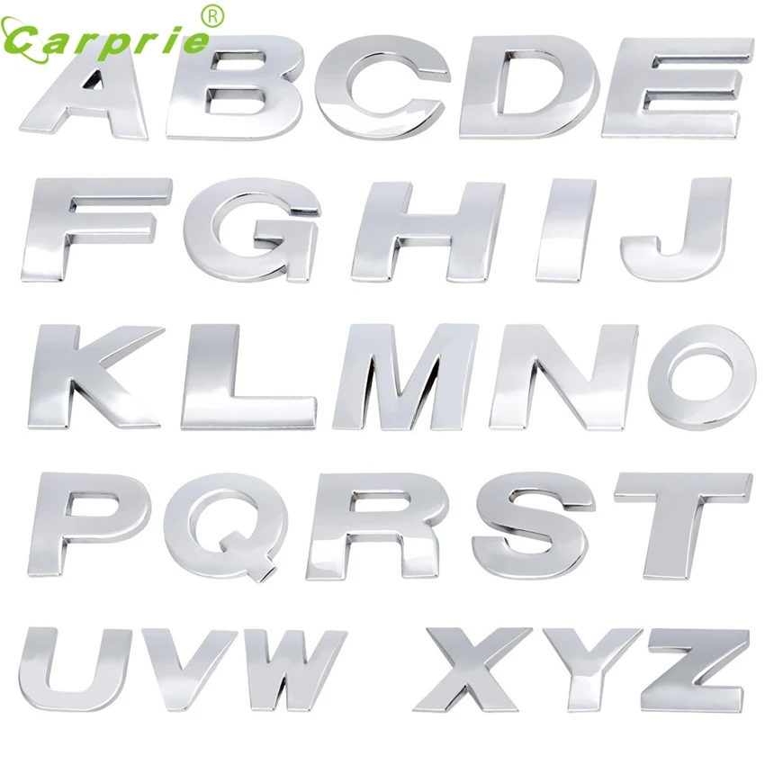 CARPRIE надежный модный Новый 1 шт 3D сделай сам металлический стикер эмблема