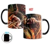 Mortal Kombat mug changing color mugs heat Sensitive 350ml coffee mug cups best gift for your husband boy friend ► Photo 2/2