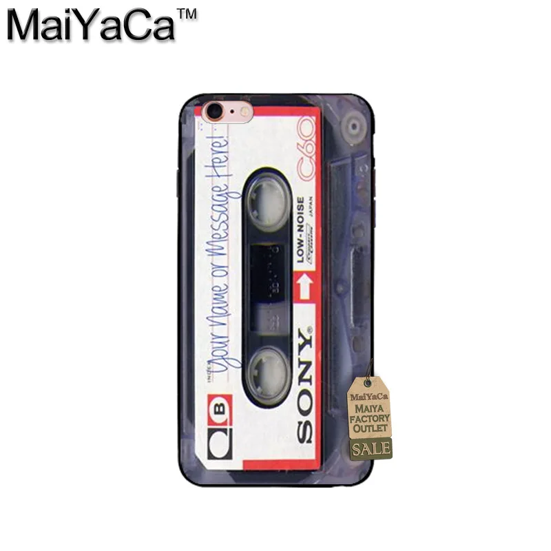 MaiYaCa силиконовый чехол для телефона для iphone 5S 6s 6s plus 7 8 plus 11pro max чехол mixtape винтажная магнитная лента кассета аудио лента чехол для iphone x xs max xr 11pro coque - Цвет: A5