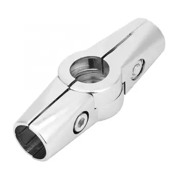 

25mm Aluminum Alloy 3-way Rotatable Round Pipe Fitting Connector For Furniture Rack