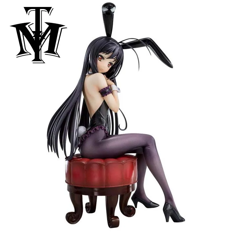 Аниме игра Accel World сексуальные фигурки Burst Linker Kuroyuki hime Bunny Girl Ver. Фигурка из ПВХ
