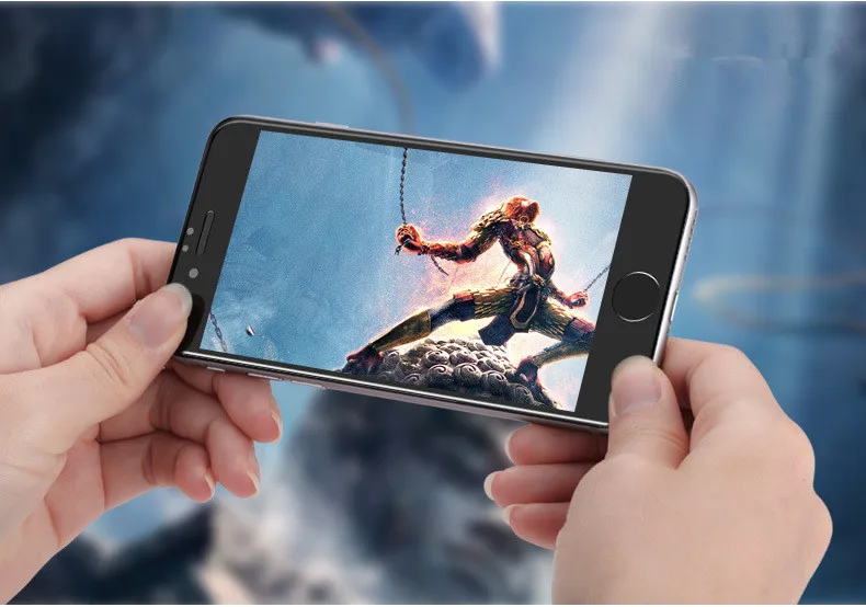 

Tempered Glass Film 3D Surface Full Screen Cover 4D Cold Carving Mobile Screensaver Film Protection Film For IPhone 6 6P X