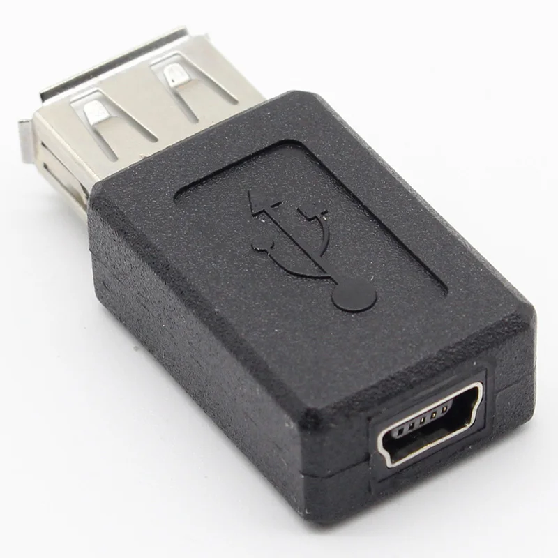 10 шт. OTG 5pin F/M Mini Changer адаптер конвертер USB мужчин и женщин Micro USB адаптер USB гаджеты - Цвет: USB F to Mini USB F