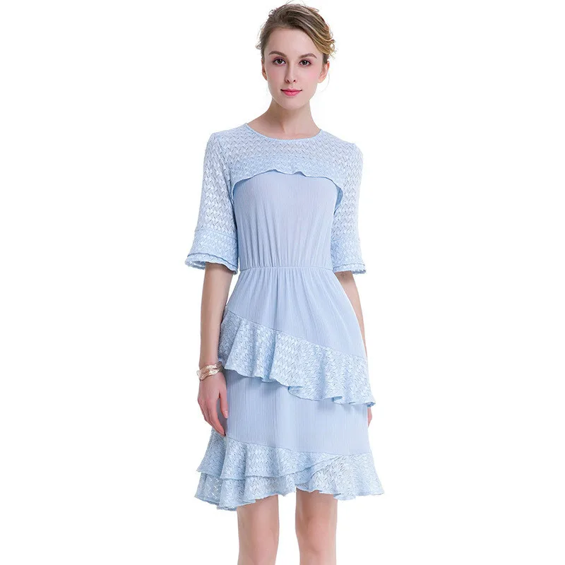 Big Brand Designer Women Dresses 2017 Autumn New Elegant Female Wedding