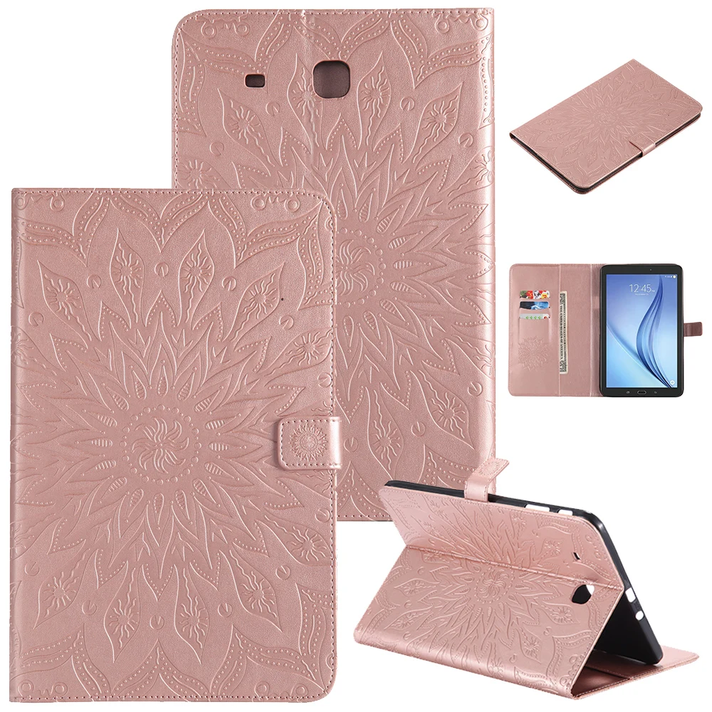 Чехол для планшета Samsung Galaxy Tab E 9 6 T560 T561 тонкий складной флип чехол из