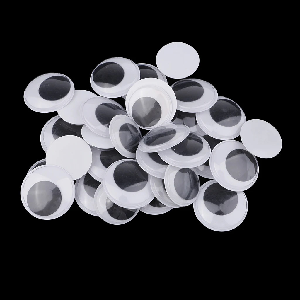 700 Pieces Wholesale Self-Adhesive Wiggle Eyes Holiday Decorations Scrapbooking Movable Eyes Decor Accessories