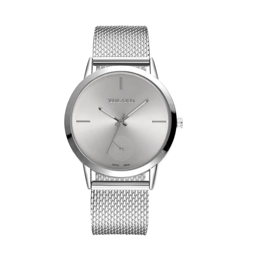 Часы Для женщин высокой твердостью Стекло Браслет аналоговые кварцевые часы Элитный бренд Повседневное Наручные Часы Montre femme# D - Цвет: D