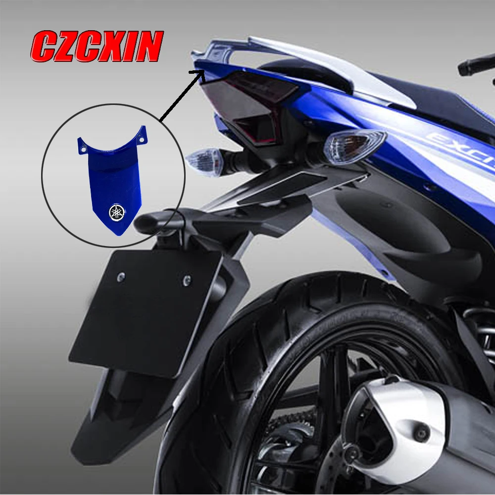 Navy blue QIDIAN For LC 150 LC150 Rear Swingarm Guard Cover Chain Protector for YAMAHA Y15ZR EXCITER150 Swing Arm Rubber for Y 15 ZR EXCITER 150 