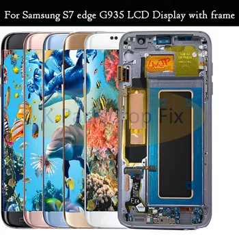 

5.5"For SAMSUNG GALAXY S7 EDGE G935 G935F LCD Display Touch Screen Digitizer For Samsung S7 Edge G935 LCD Pantalla Replacement