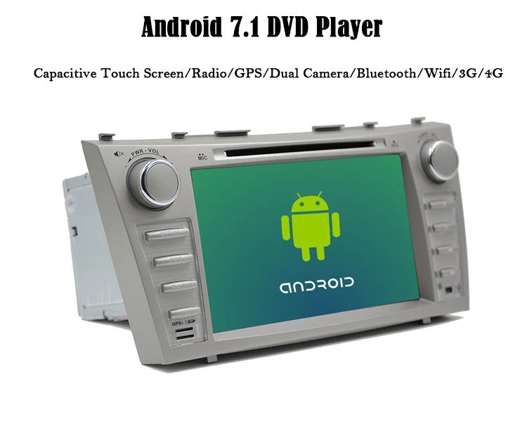 Android 7.1 Car GPS Navigation for Toyota RAV4 2006 2007 2008 2009 2010 2011 2012 Car DVD Player Cortex A7 Quad Core 16GB
