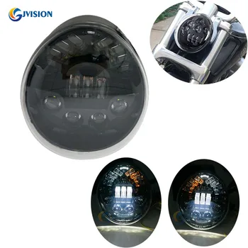 

Harley V rod headlight Hi/Lo beam Amber turn signal lights for Harley V Rod VROD VRSCA VRSC VRSC/V-ROD Motorcycle led headlight