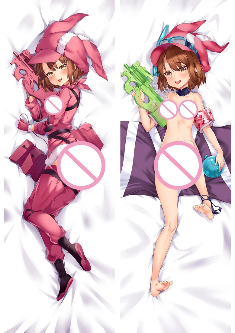 2017 August update Anime Sword Art Online Yuuki Asuna Shinozaki Rika Kirigaya Suguha Подушка Dakimakura обнимательная