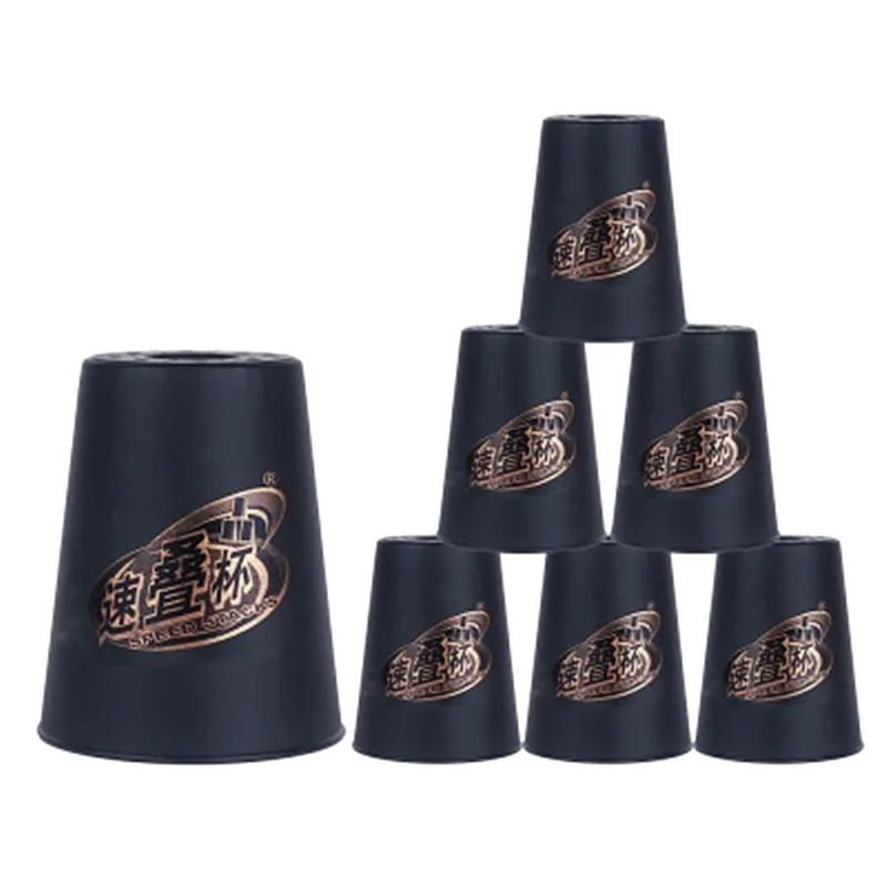 

12pcs/set Magic Cup Game Competitive Sports Toys Contest Creative Challenges Their Own Toys Hand speed sports Indoor Game