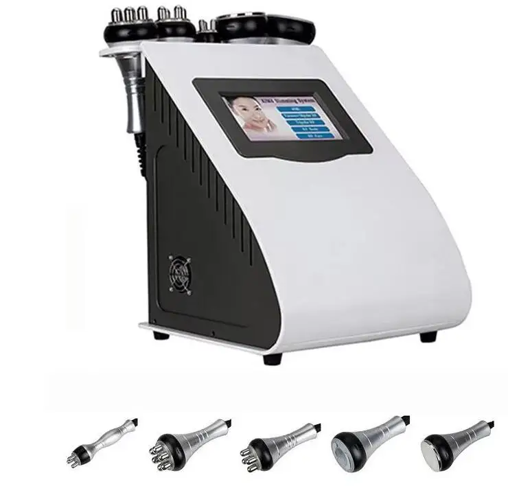 

Liposuction 40K Ultrasonic Cavitation Vacuum Tripolar Radio Frequency Laser 8 Pads lipo Laser Slimming Machine for Home use
