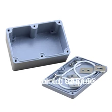 Waterproof Protable Tool Aluminium Box for Electronic 4.72*3.15*2.17Inch
