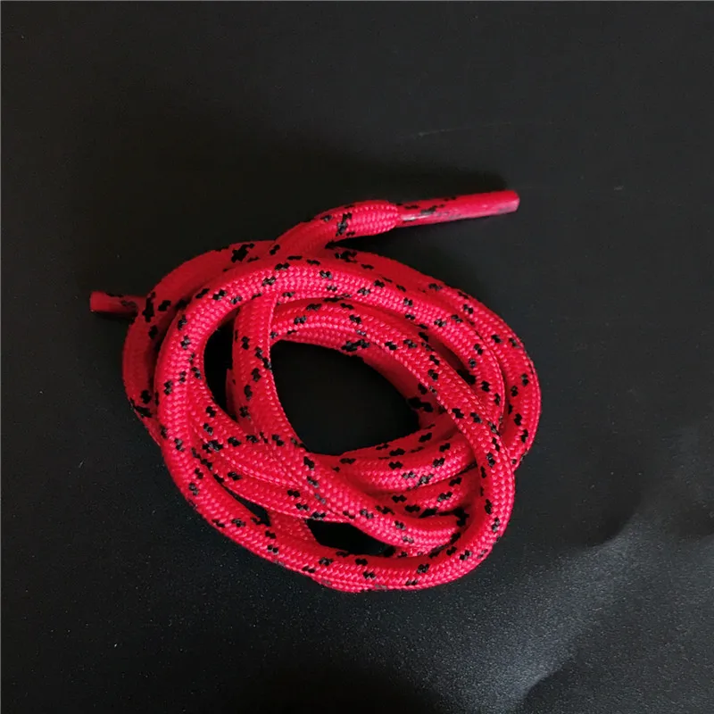 3 Pairs Outdoor Sports Casual Multicolor Bumps Round Shoelace Hiking Slip Rope Shoes Laces Sneakers Shoelaces Skate Boot Laces