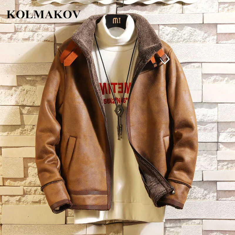 Мужская одежда KOLMAKOV новые весенние мужские куртки с флисовой подкладкой