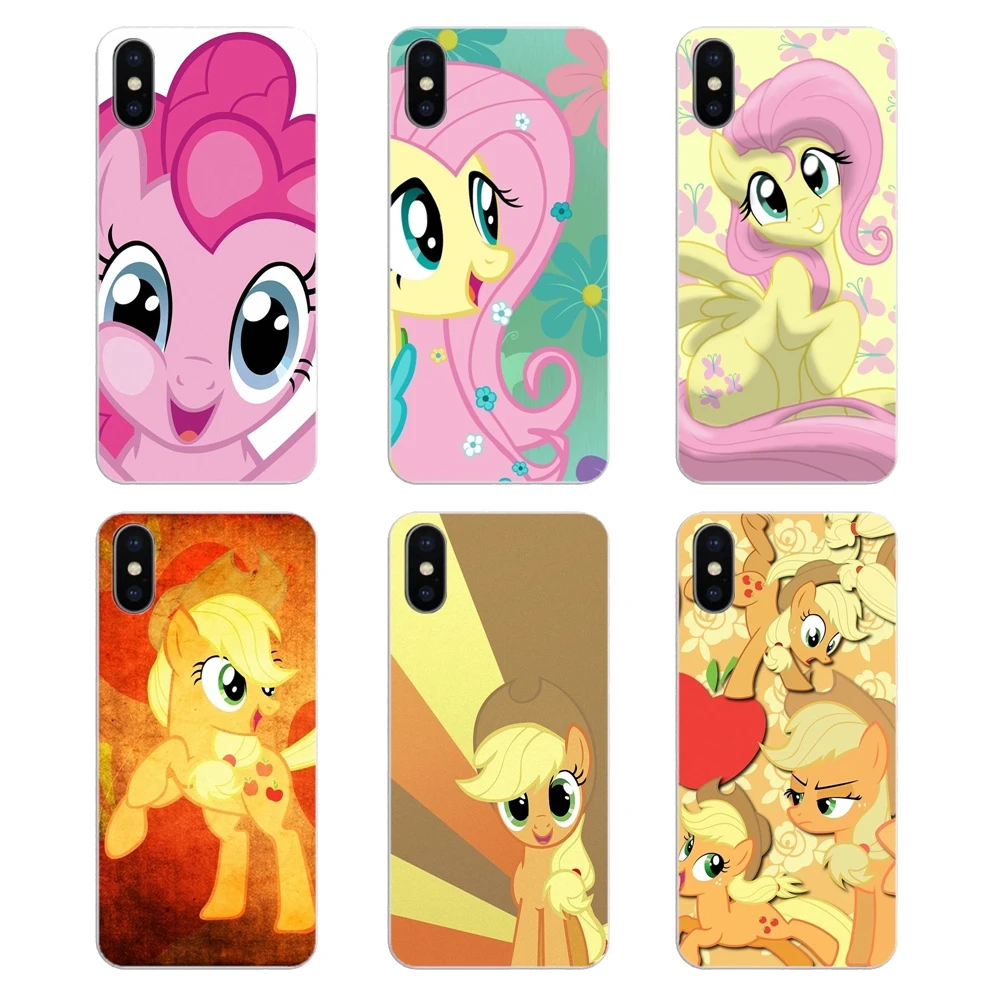 Силиконовый чехол желтый my little pony Applejack для Huawei G7 G8 P7 P8 P9 Lite Honor 4C 5X 5C 6X Mate 7 8 9 Y3 Y5 Y6 II 2