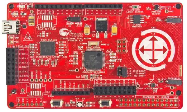 

CY8CKIT-044 Cypress development board PSoC 4 M-Series Brd Kit