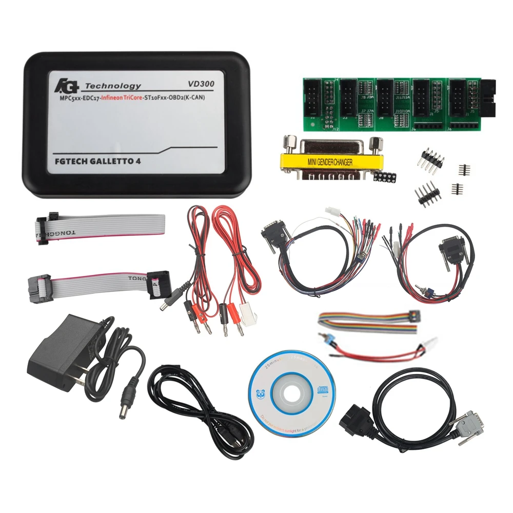 Fgtech Galletto 4 Master V54 FG-tech 2 Galletto V54 VD300 0386/0475 Поддержка BDM полная функция Unlimite obd2 авто ЭБУ чип тюнинг