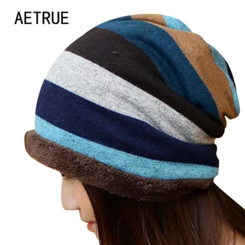 

Winter Beanies Knit Hat Women Winter Hats For Women Caps Plus Size Brand Bonnet Casual Beanie Skullies balaclava Mask Hats 2018