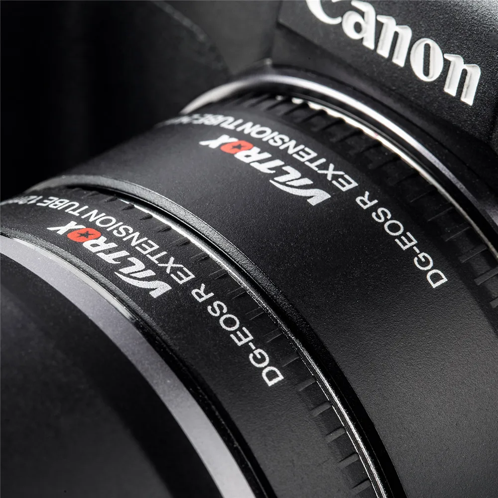 Viltrox DG-EOS R с автофокусом макрообъектив адаптер 12 мм+ 24 мм для Canon EOS R объектив для EOS R/EOS RP камера