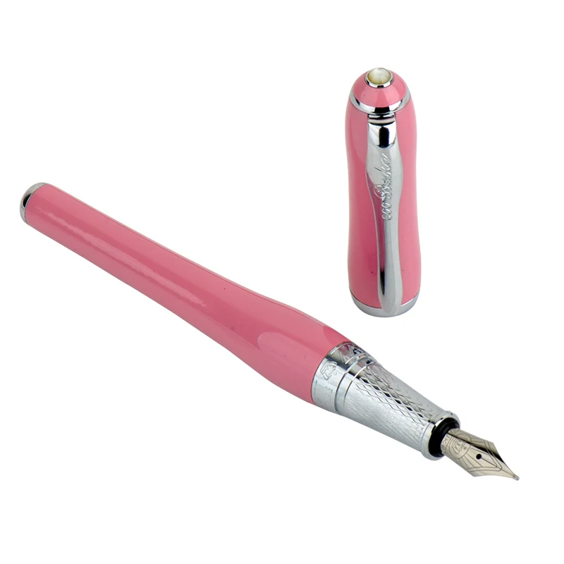Германия, Duke, цветная авторучка, 0,5 мм, Iraurita, перо, лучший подарок, чернильные ручки для женщин, офисные и школьные принадлежности, Канцтовары - Цвет: Pink