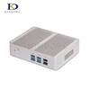 Kingdel-Mini ordenador de escritorio, dispositivo de 5. ª generación, N3150, sin ventilador, Dual NIC, HDMI, VGA, Windows 10 Pro ► Foto 3/6