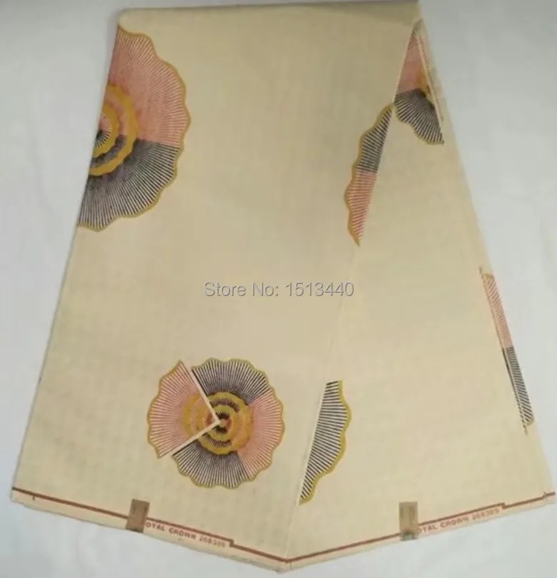 (6yards/pcs) NB7116-6 African printed wax fabric for clothing BAZE high quality Nigerian cotton sewing | Дом и сад