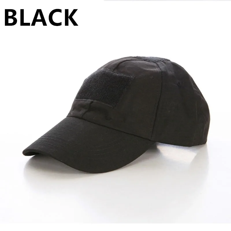 MEGE тактические 14 камуфляжные цвета бейсбольные уличные кепки камуфляжные темно-синие Шапки с принтом Морпехи США - Цвет: Black