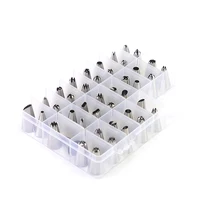 6/24/42 штуки Кондитерские насадки из нержавеющей стали набор розовый крем для выпечки торта украшения инструменты